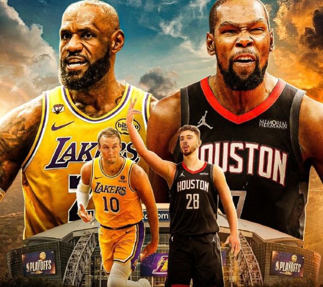 湖人首战告捷，詹姆斯率队力克火箭