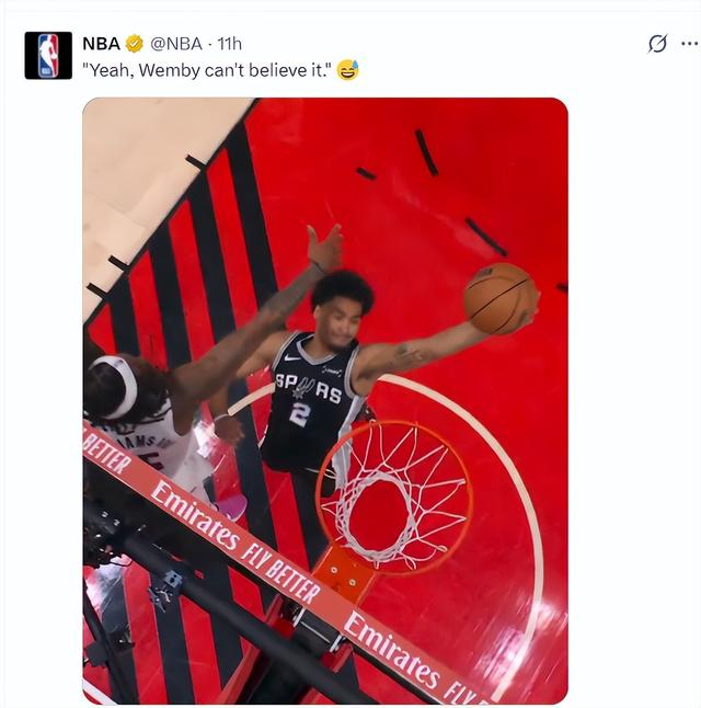 马刺逆转开拓者哈珀爆发创多项季后赛纪录